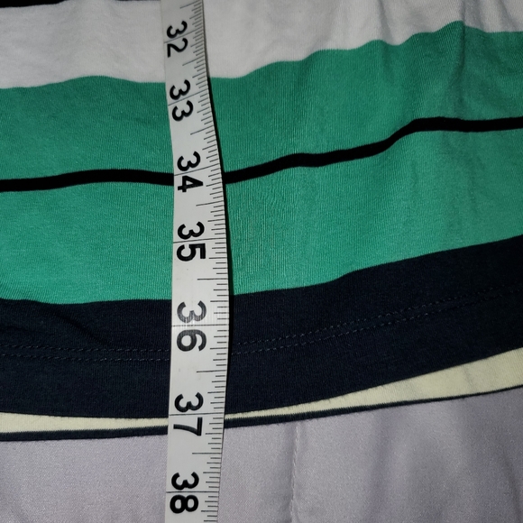 Striped, short sleeved maxi dress - Picture 7 of 9